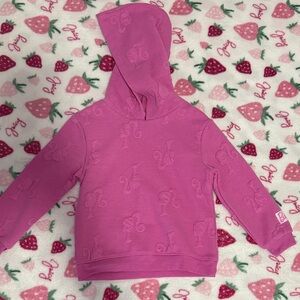 Barbie Fuchsia Kids Hoodie
